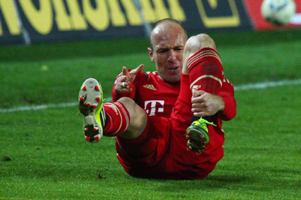 Arjen Robben Verletzt